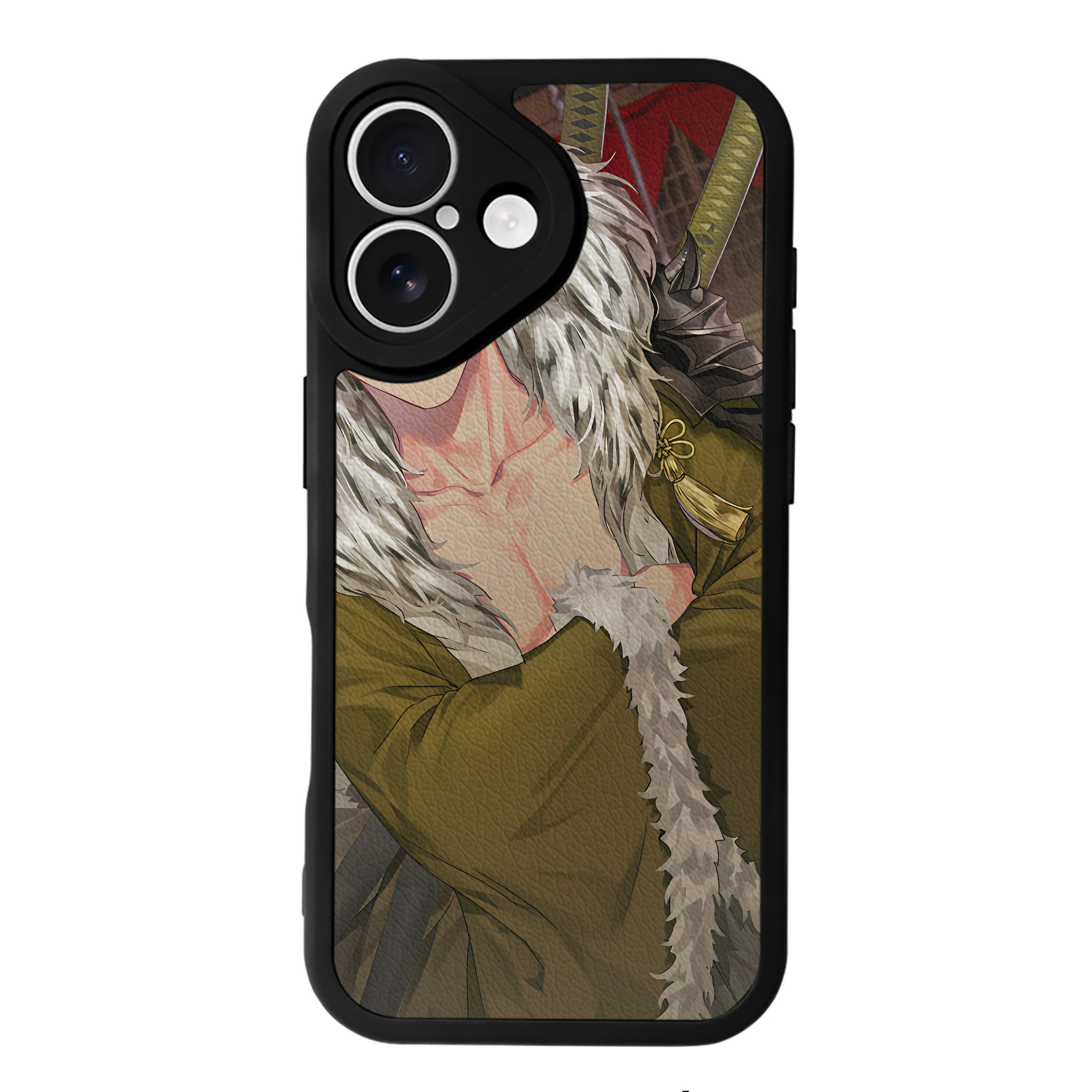 （画像用） ハイキュー!! Haikyu!! 【iPhone 16シリーズ対応】シリコンスマホケース（レザー調） 材質：シリコン